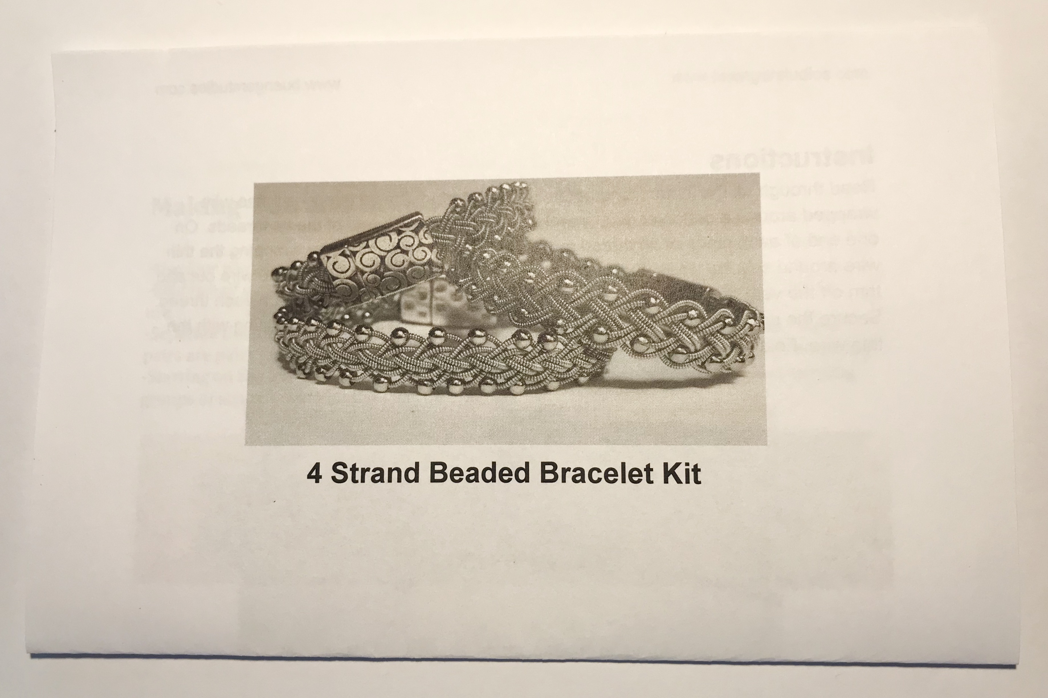 Four Strand Beaded Bracelet Kit – Buenger Studios